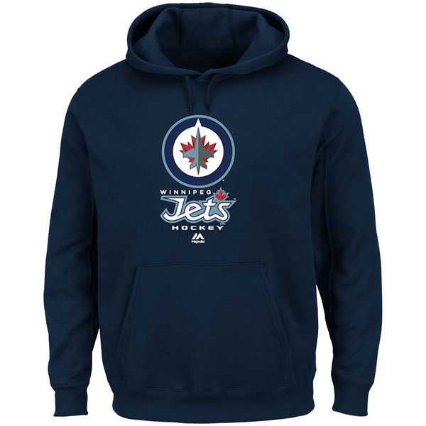 Men's Winnipeg Jets Majestic Critical Victory VIII Fleece Hoodie - Navy Blue,We sell and wholesale Men's Winnipeg Jets Majestic Critical Victory VIII Fleece Hoodie - Navy Blue on line form chian!